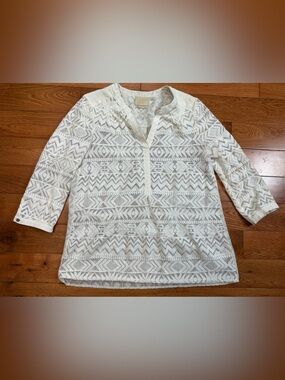Vanessa Virginia x Anthropologie Sheer Lace Tunic Bohemian Whimsigoth